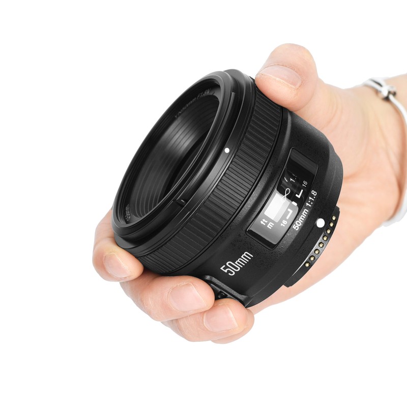 YONGNUO YN50mm F1.8 AF Lens 1:1.8 Standard Prime Lens Large