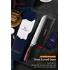KEEMAKE Serrated Bread Knife 8-inch Ultra Sharp High Carbon Stainless