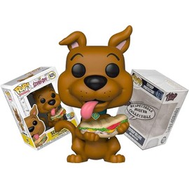 Funko Scooby Doo with Sandwich + ToyBop Protector: Retro Pop! TV Animation Vinyl Figure (Bundled with Pro-Deluxe Pop Protector Collector Case Box Gift Set)