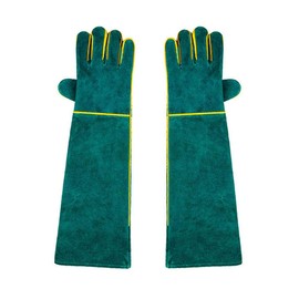 Elolicu Animal Handling Gloves Bite Proof, 22 Inch Pets Anti-Bite Scratch Protection Long Gloves Safe and Durable Bite Resistant Gloves for Dog Cat Bird Snake Parrot Lizard Wild Animals Protection