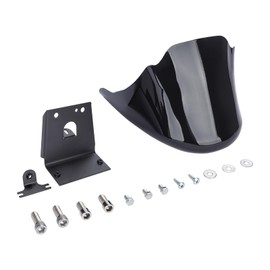 Aferrizu Motorcycle Front Spoiler Chin Fairing Lower Cowl Cover Compatible with Harley Sportster Iron XL 883 XL1200 2004-2014（Glossy Black ）