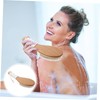 Healeved Horsehair Soft Bristle Bath Brush Shower Scrubber for Body