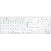 MAC ENGLISH-JAPANESE KATAKANA KEYBOARD STICKERS ON WHITE BACKGROUND