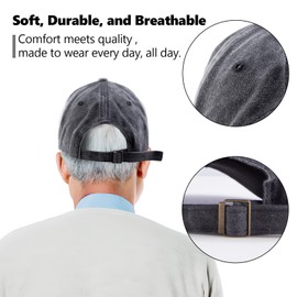 Belillpipi 60th Birthday Baseball Cap for Men, 1965 Colourful Baseball Hat Cotton, 60th Birthday Gifts, Gift Ideas for Dad, Grandad, Husband, Uncle, Brother, Friends