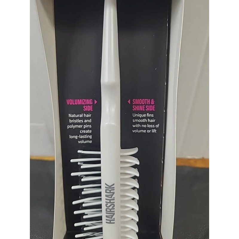 HAIRSHARK Pro Backcomber Volumizer 3-in-1 Volume Hair Brush Two-Sided