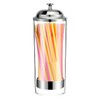 Straw Dispenser,Drinking Straw Holder for Kitchen, Pop Up Straw Lid