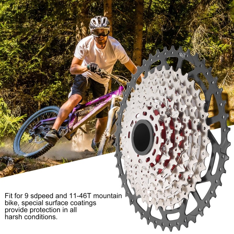 VG Sports 9 Speed 11‑46T Split Structure Mountain Bike Cassette