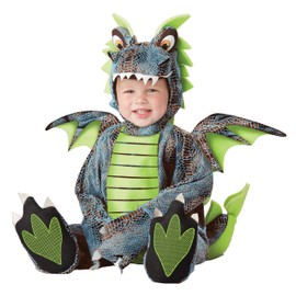 California Costumes baby boys Darling Dragon Infant Costume, Blue/Lime, 12MO-18MO US