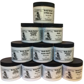 Windrift Hill 4oz Body Butter Moisturizing Lotion For Very Dry Skin (Unscented)