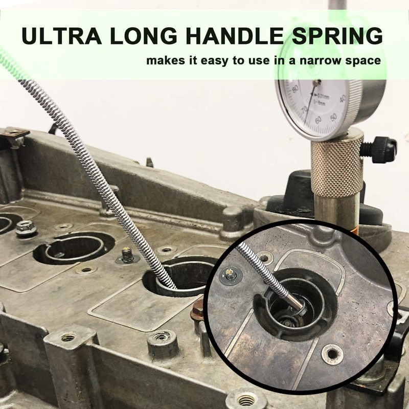 24‘’Magnetic Pickup Tool, Flexible Long Handy Reaching Assist Tool, Bend-It