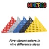 Minizfigs Technical Beam Building Brick Variety Random Assortment Set Red,