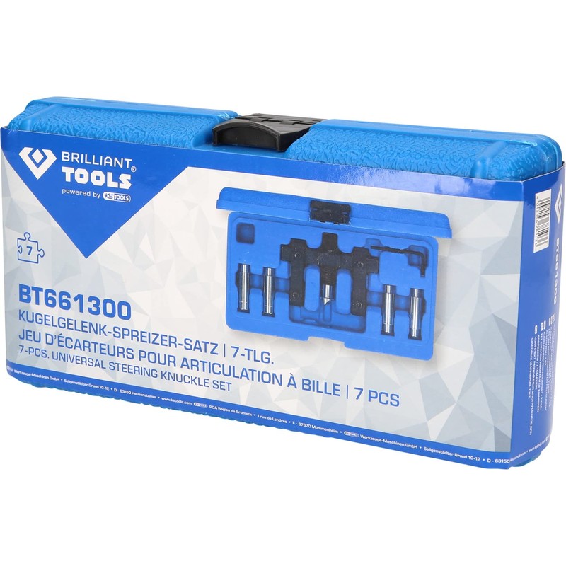 BRILLIANT TOOLS BT661300 Ball Joint Spreader Set | 7 Pieces