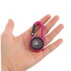 Outanaya Lightweight Carabiner Compass Buckle Mini Outdoor Compass for Hiking
