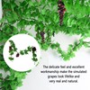 LONGHAO Artificial Grapes, Artificial Plastic Grape, Artificial Grape Vines, Artificial