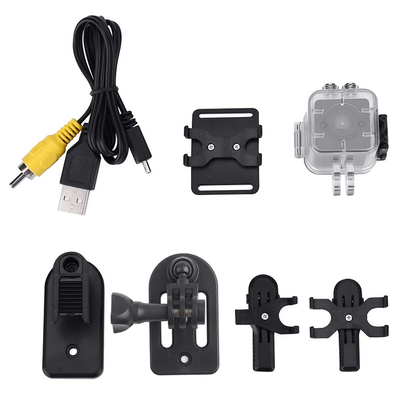 1080P HD Portable Mini Infrared Waterproof Cube Action Camera Camcorder