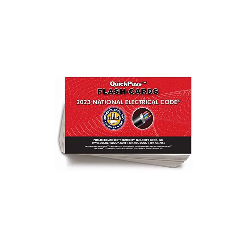 National Electrical Code QuickPass Flash-Cards Based On The 2023 NEC
