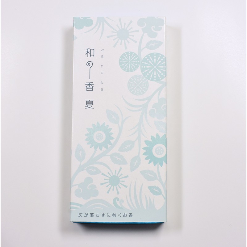 流川 Incense (ryusenko) Green Incense Length 14 cm