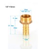 1Pcs BSP Hose connector Brass Pipe Fitting 6mm/8mm/10mm/12mm/16mm/19mm/25mm, Hose Barb