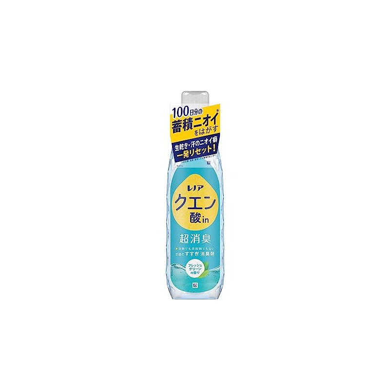 Lenor Citric Acid in Super Deodorizer, Rinse Deodorizer, Fresh Green,