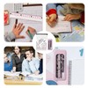 9 Piece Protractor and Compass Set, Maths Sets for Secondary