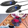 infactory Ski Boot Warmer: Portable USB Shoe Dryer with UV