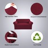 H.VERSAILTEX Stretch Couch Cover Loveseat Covers for 2 Cushion Couch