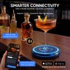 CLIYYD Smart Cocktail Coaster, App-Connected LED Cocktail Maker for Home