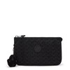 Kipling Creativity L Large Purse, Pouches, Cases, Signature Emb (Black)