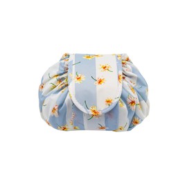 Lazy Cosmetic Bag, ONEGenug Makeup Bag, Drawstring Design One-Step Organizer, Cosmetic Pouch for Lazy Ladies