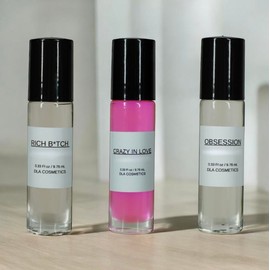 DLA COSMETICS ROLL ON OIL TRIO: CRAZY IN LOVE, OBSESSION, RICH B*TCH