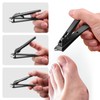 Cut it Stainless Steel Nail Clippers, Portable Slant Curved Blade