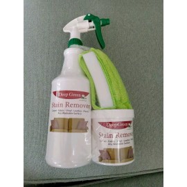 Deep Green  Coconut Oil Stain Remover Kit Net. We. 16oz(454g) Carpet,fabric More