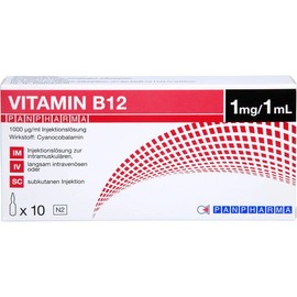 PANPHARMA Vitamin B12 Injektionslösung, 10 ml Solution