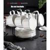 Biluer Coffee Cup Holder Stainless Steel Cup Stand for 6