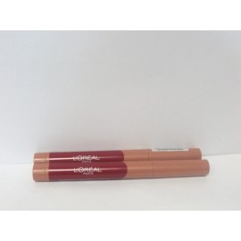 L'Oréal L'OREAL MATTE LIP CRAYON #515 NO FIG DEAL 0.04 OZ (LOT OF 2)