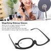 Magnifying Eye Makeup Glasses Women Stylish Flip Down Lens Cosmetic