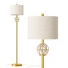 Oneach 61.5” Modern Floor Lamp for Living Room, Gold Boho