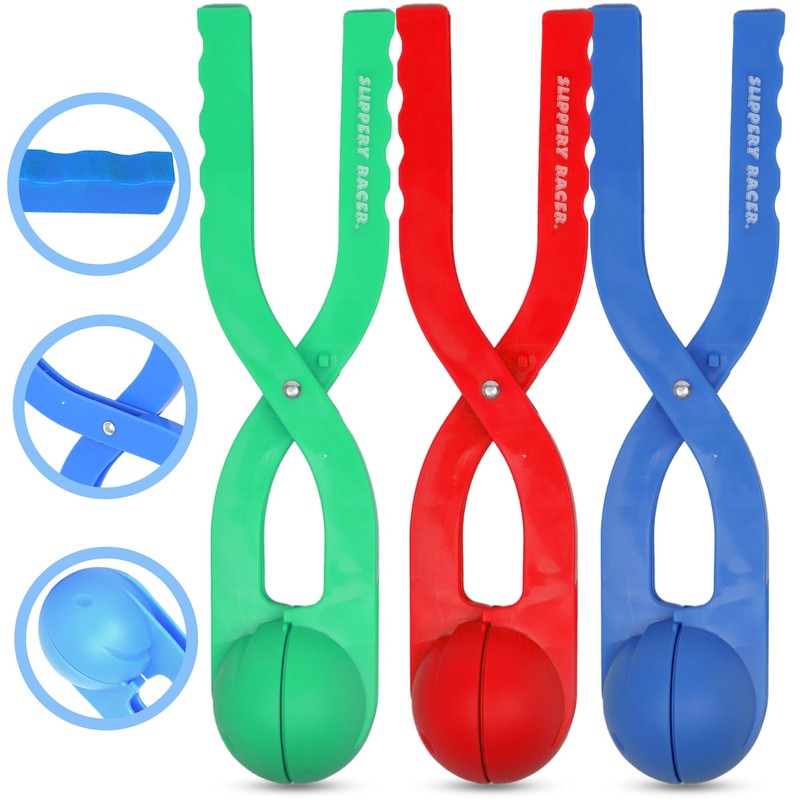 Slippery Racer Happy Snowball Maker, Red