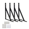 Heavy Duty Shelf Brackets Triangle Shelving Brackets Right Angle Wall