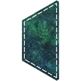 Accuquilt GO! Half Hexagon-4 1/2" Sides (4 1/4" Finished) Die