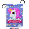 Ornament Collection S192067-P3 Magical Unicorn Birthday Special Occasion Party &