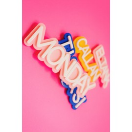 Days of the Week Magnets for Classroom - Acrylic Calendar Magnets for Whiteboard Organization - Teacher Supplies Back to School (Individual or Set)