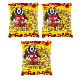 CHITA Balas Original Ananas 600 gr. - 3 Pack. / Pineapple Flavored Chewable Candies 21.16 oz. - 3 Pack.