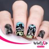 Whats Up Nails - B070 Campfire Stories Stamping Plate for