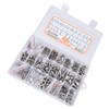 460Pcs Hex Socket Screws Kit 304 Stainless Steel Screw Nuts