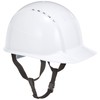 通気孔付きヘルメット 白 360F-OT