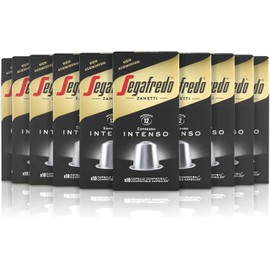 Segafredo Zanetti - 100 Nespresso® * Compatible Capsules, Intenso Coffee, Full and Persistent Taste - 10 Boxes of 10 Capsules