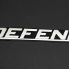 KA DEPOT 1x Defender Laser Engraved Stainless Steel License Plate
