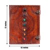 Hell Blues Leather Unlined Bound Journal 13 x 10 inches