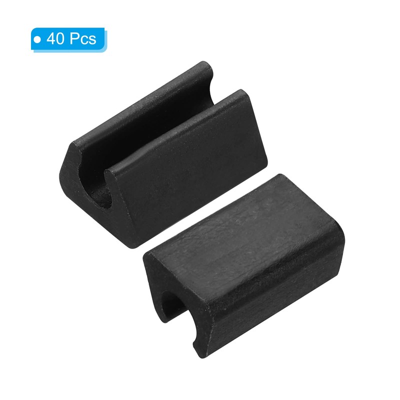 PATIKIL Kitchen Sink Rack Feet, 40 Pack 6mm ID Plastic